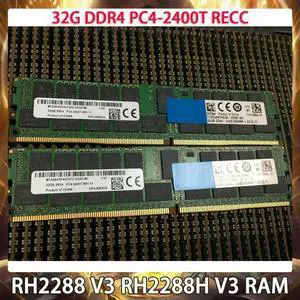 32G DDR4 PC4-2400T RECC Server Memory For RH2288 V3 RH2288H V3 32GB PC RAM