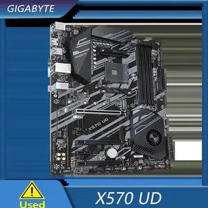 X570 UD (Ryzen 5000/X570/ATX/PCIe4.0/DDR4/USB3.2 Gen 1/Realtek ALC887/M.2/Realtek GbE LAN/Gaming Motherboard