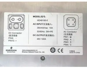 For EMERSON Communication Power Module 48V 100A HD48100-5 Power Supply