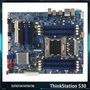 S30 V2.0 Motherboard X79 C602 03T6734 3T6734 03T6736 3T6736 LGA2011 DDR3 E5 V1 V2 CPU For