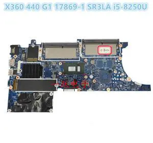 LAPTOP MOTHERBOARD L28241-601 17869-1 FOR X360 440 G1 WITH i5-8250U Fully Tested and Works ly