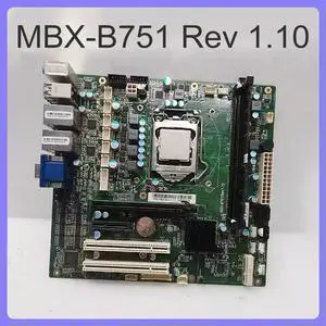 For Kondoct Dual NIC ports for Industrial Motherboard MBX-B751-01 MBX-B751 Rev 1.10