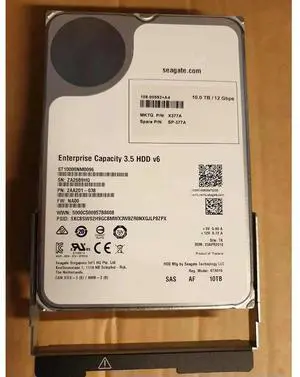 10T 3.5 SAS 12g For NetApp DS460C Hard Drive X377A SP-377A 108-00592+A4