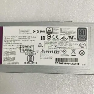 HSTNS-PD44-1 For G10 Server Power Supply 865436-101 865435-001 866793-001 865438-B21 800W