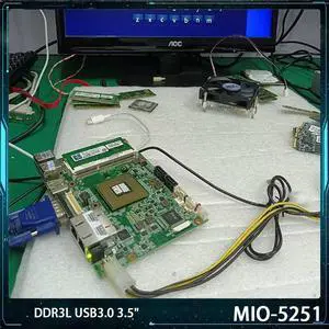 DDR3L USB3.0 3.5" Embedded Industrial Motherboard MIO-5251 For Advantech