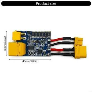 High Performances UAV Circuit Protector Short Saver 2 for 2S-6S Batteries Offering Quick Setsup and Visual Monitoring