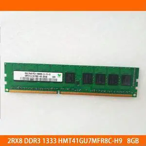 1PCS For SK Hynix RAM 2RX8 DDR3 1333 PC3-10600E HMT41GU7MFR8C-H9 ECC UDIMM 8GB 8G MemoryFast Ship