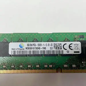 1PCS RAM 8G 8GB 2RX8 DDR3L 1600 PC3L-12800R ECC REG Server Memory For M393B1G73QH0-YK0