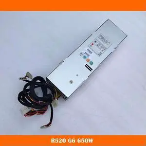 Server Power Supply For R520 G6 P2W-5657P 36001054 2U 650W Fully Tested