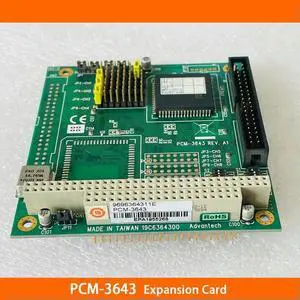 For Advantech 4-Port RS232 PC104 Serial Port Card Expansion Card Communication Module PCM-3643 REV A1