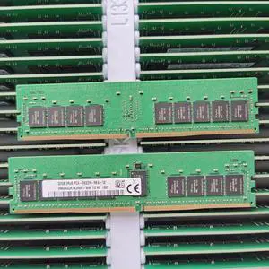 1PCS 32GB 32G 2R×8 DDR4 PC4-2933Y RE4 ECC REG RAM For SK Hynix Memory HMAA4GR7AJR8N-WM