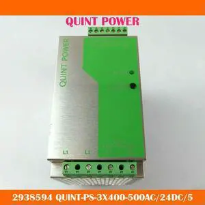 2938594 QUINT-PS-3X400-500AC/24DC/5 QUINT POWER 24VDC/5A Switching Power Supply Work FineFast Ship
