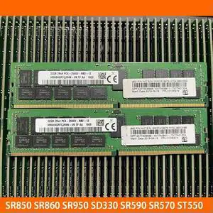 1PCS Server Memory For SR850 SR860 SR950 SD330 SR590 SR570 01DE974 7X77A01304 32G 32GB 2RX4 PC4-2666V-R DDR4 2666 RDIMM