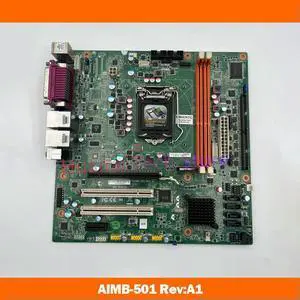 AIMB-501G2 Industrial Computer Motherboard Dual VGA For Advantech AIMB-501G2-KSA1E AIMB-501 Rev:A1
