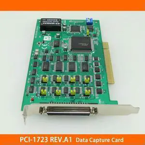 For Advantech PCI-1723 REV.A1 16 Bit 8-Way Analog Output Card Data Capture Card DA CardFast Ship