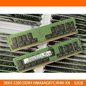 1PCS For SK Hynix RAM 32GB 32G 2RX4 3200 PC4-3200AA DDR4 REG ECC HMA84GR7CJR4N-XN MemoryFast Ship