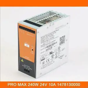 For Weidmuller Switch Power Supply PRO MAX 240W 24V 10A 1478130000