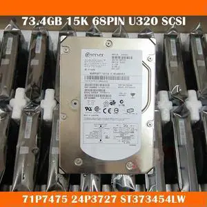 Server Hard Disk 71P7475 24P3727 ST373454LW 73.4GB 15K 68PIN U320 SCSI Work FineFast Ship