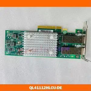 For Ten Gigabit Dual-port Optical Fiber Network Adapter QL41112HLCU-DE 807N9 C5RNH 5252W
