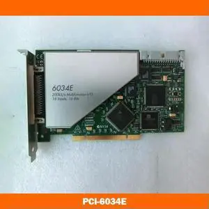 For NI 16 Bit 16 Channel Analog Input Multifunctional Data Acquisition DAQ Card PCI-6034E