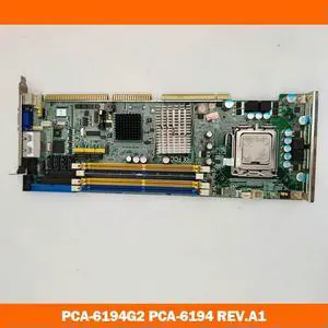 Integrated Network Card Industrial Control Motherboard Dual Network Ports For Advantech PCA-6194G2 PCA-6194 REV.A1