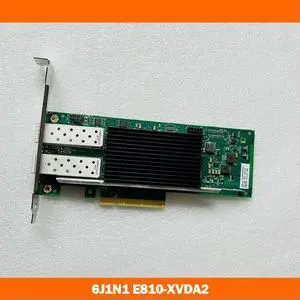 For Dual Port 25Gb 10 Gigabit Ethernet Network Card 6J1N1 E810-XVDA2