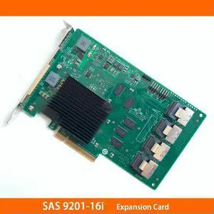 SAS 9201-16i For Expansion Card 6Gb/s 16-Port SATA / SAS Host Bus Adapter Card Fast Ship