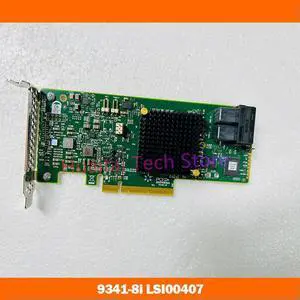 For MegaRAID SAS 9341-8i 00407 RAID5 Array Card 12Gb SAS Channel Card