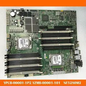 For Inspur NF5280 M2 3.5*8 Disk Server Quasi-system YPCB-00001-1P2 YZMB-00001-101 Dual-channel Server Motherboard 1366 Pins