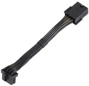8Pin Graphics Card Extention Power Cable Pcie 8Pin Female To 8Pin Male Elbow 90 Degree Cable Graphics Card Power Cable
