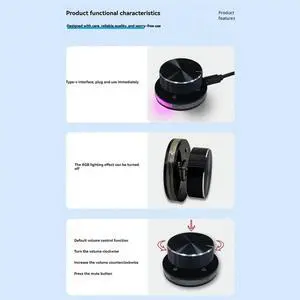 USB Volume Controller USB Volume Adjustable Controller Type C External Media Adjustment Controller USB Volume Controller USB Volume Adjustable Controller Type C External Media Adjustment Controller