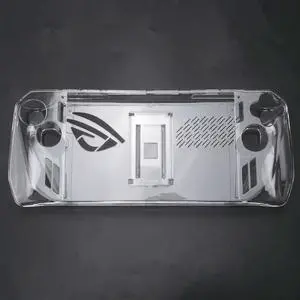 Ageryu For Rog Ally Clear Protective Case With Stand TPU Cover Full Protection Shockproof Case For ROG ALLY Replacement