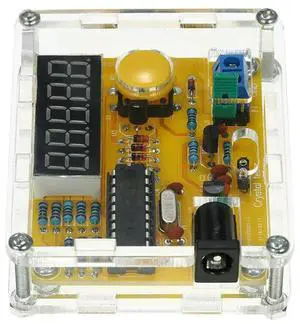 Ageryu Advanced 5-Digit Crystal Oscillator Tester, Digital Frequency Counter 1Hz-50Mhz With Shell Enclosure