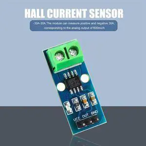 Ageryu 5A Range Current Sensor Board ACS712 Module Power Sensor Board AC/DC Power Sensor Board