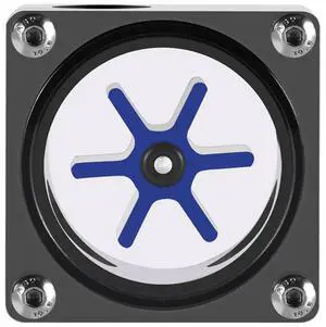 3Ways Water Cooling Flowmeter 6 Impeller Flow Meter Indicator G1/4 Thread For Computer PC Water Cooling System