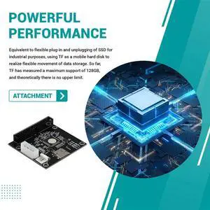 Ageryu Adapter Card TF To 3.5 Inches IDE For Notebook MICRO-SD To IDE TF To IDE 44Pin Hard Drive Adapter Card