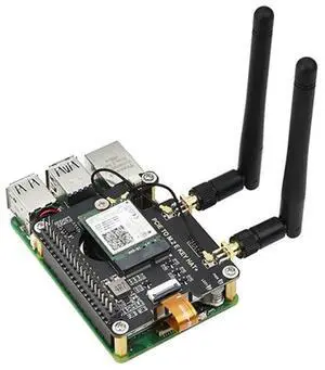 For Pi 5 Pcie To M.2 EKEY Adapter Board With 16P Cable SMA Antenna Connector For NGFF Wireless Cards