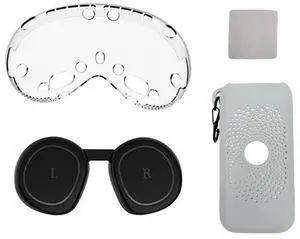 Ageryu Workmanshipp-For Vision Pro Case Kit Silicone Power Case VR Glasses Dust Eyecup TPU Multifunctional Convenient VR Acce
