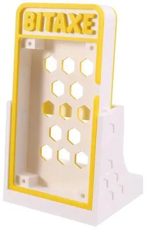 Ageryu 3D Printer Stand For Bitaxe Gamma 601 Bitaxe Supra 401 Miner Bracket For Bitaxe Gamma 601 Stand Yellow+White