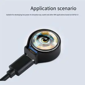 ESP32-C3 Iot Development Board On-Board 0.71-Inch SPI Interface LCD Screen 160X160 Pixels Demo Board Round LCD Dashboa ESP32-C3 Iot Development Board On-Board 0.71-Inch SPI Interface LCD Screen 160X160 Pixels Demo Board Round LCD Dashboa