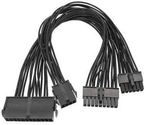 Ageryu 2Set/Lot ATX 24Pin To 18Pin Adapter Power Cable And 8Pin To 12Pin ATX Adapter Power Cable For Z440 Z640 Motherboard