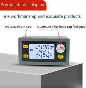 Ageryu 1 PCS 35W DC CNC Antihypertensive Boost Converter Gray PCB+Metal Solar Charging Module-N33R