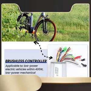 Ageryu 36V 48V 350W E-Bike Brushless Controller 6 Tube Dual Mode For Electric Bicycle Scooter Speed ligent Dual Motor Part-N33R