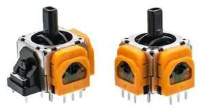 10PCS For Switch Pro Hall Electromagnetic Joystick Potentiometer High Precision Adjustable Electromagnetic IC Joystick