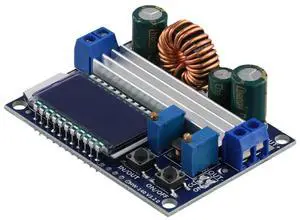 Adjustable Voltage Regulator Module With LCD Display, Versatile Step-Up/Down Voltage Control For DIY Electroni Adjustable Voltage Regulator Module With LCD Display, Versatile Step-Up/Down Voltage Control For DIY Electroni