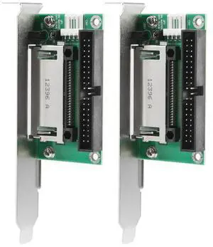 Ageryu 2Pcs CF To IDE Adapter Card CF To IDE CF To 40-Pin Desktop 3.5 With Bezel