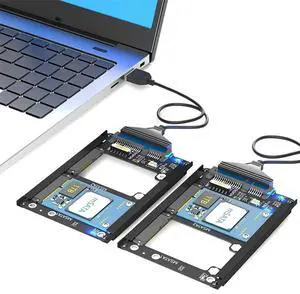 Ageryu Dual Msata SSD To 2.5Inch SATA III With Frame Bracket - Retain MSATA SSD As 7Mm 2.5Inch SATA Drive Easy Install
