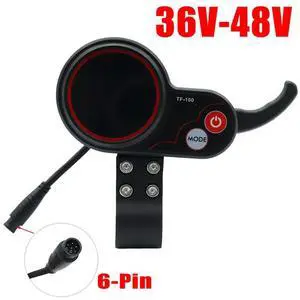 Ageryu 1 PCS TF-100 Display Scooter Skateboard Dashboard Portable Outdoor Replacement For Kugoo M4 Shilop Electric Scooter Parts (5Pin)
