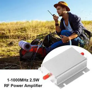 RF Power Amplifier 1-1000Mhz 2.5W VHF UHF FM AMP FM Transmitter For Radio Wireless Remote Controller Walkie Talkie