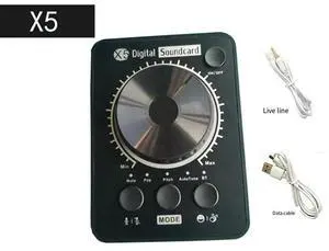 Ageryu Product X5 Live Broadcast Sound Card Set Professional Live Broadcast Delivery and Convenient Desktop Live Broadcast